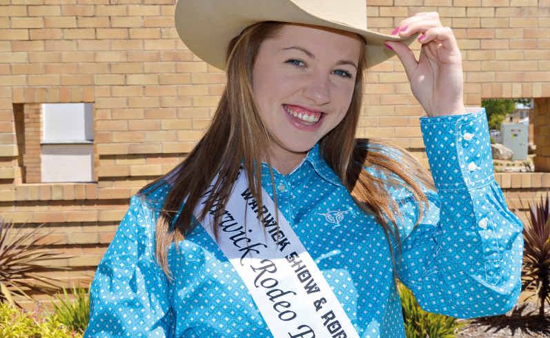 Tracey Madsen is in the running to win Warwick Rodeo Princess. Tracey Madsen is in the running to win Warwick Rodeo Princess.